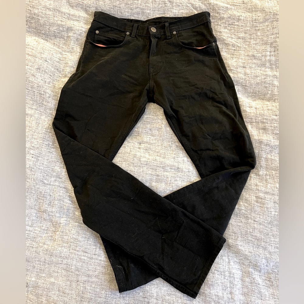 Mens Freenote Cloth Black Selvedge Denim